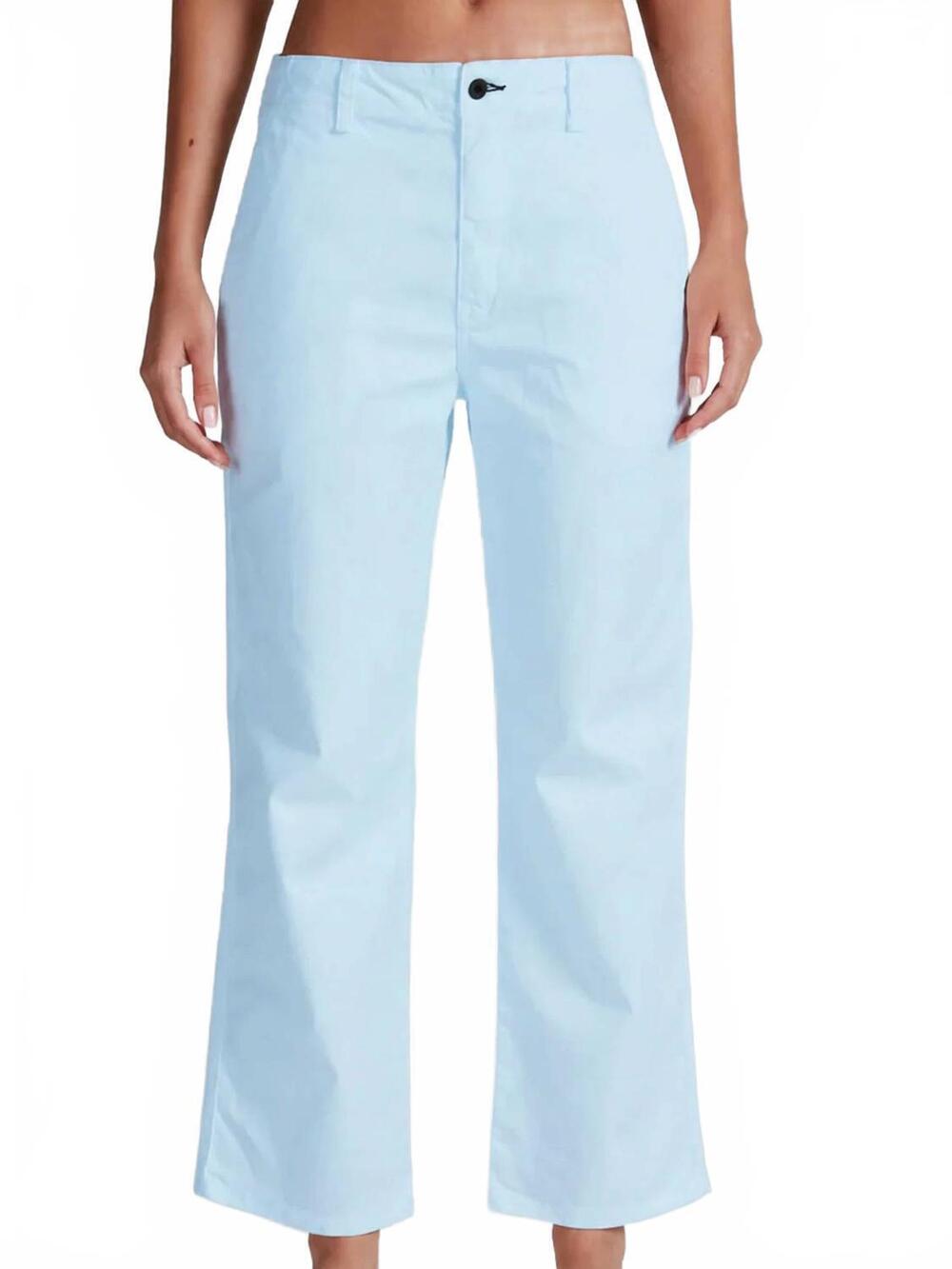 NEW ASKK NY tomboy twill pants in pool